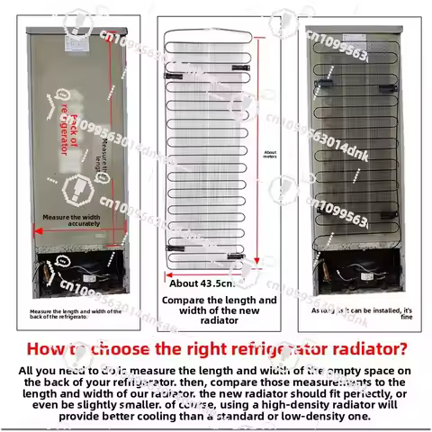 Double Pair of Doors, Large Refrigerator, Radiator Board, Freezer Widened By 1.2 Meters, Condenser, 