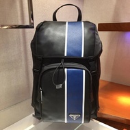 New Style Backpack 2VZ135 Original Order Using Imported Fabric Material
Saffiano Leather Handle and 