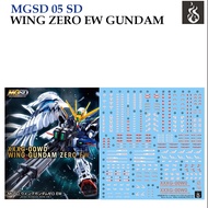 [COPY GHOST] SD05 MGSD WING ZERO EW GUNDAM WATER SLIDE DECAL