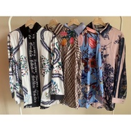 🌷CLEARANCE SALE🌷PREMIUM 1ST GRADE BLOUSE BANGKOK WOMEN LONG SLEEVE TOP SHIRT BAJU KEMEJA AMBERGER TH