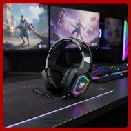 Onikuma GT806 HD Stereo Wireless 5.3 Gaming Headphones 3 Mode 2.4G AUX 3.5mm Noise Cancelling  Fon K