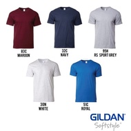 Gildan T Shirt Soft Style Cotton Adult Plain T-Shirt | T恤 | T Shirt Kosong