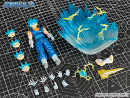 New Demoniacal Fit Dragon Ball Z Anime Figure SHF Super Saiyan SSJ Trump Card Vegeta Action Figure C