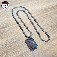 Original 1989 Vintage Pendant and Necklace By Official Harley Davidson Made in USA.