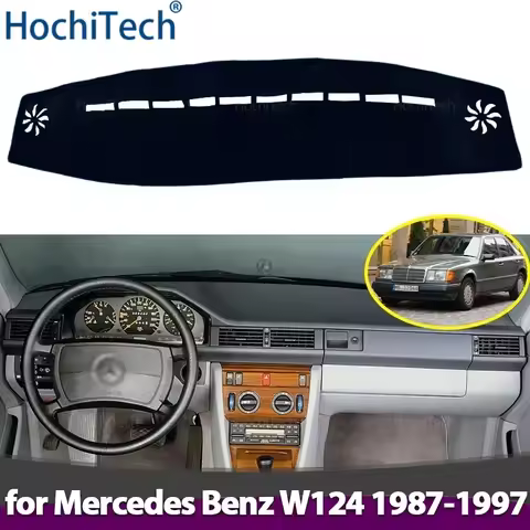 For Mercedes Benz E Class W124 E 250 420 200 300 1987-1997 Car Dashboard Cover Avoid Light Pad Instr