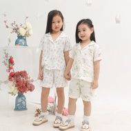 Harlow Kids - New Cloud Pajamas for Kids/ Pajamas Children's Pajamas Double Cotton Gauze/ Girls' Paj