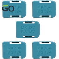 Black battery storage case for Makita 18V 5pcs.