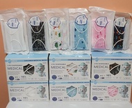 Brand New Mico Medical Face Mask Disposible 3-Ply For Adult / Kids. Choice of Colors. SG Stock !!