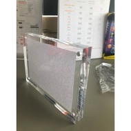 Out Vat Clear Acrylic Photo Frame For Checking 8 Mm Thick Magnetic Frog Size 12.5*18 Cm And Checking