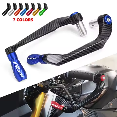 R15 LOGO Motorcycle Handlebar Grips Guard Brake Clutch Levers Protector For YAMAHA YZF-R15 YZFR15 YZ