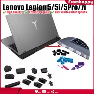 Dustproof Silicone Plug Port Cover Lenovo Legion 5 5i 15" 2020/Legion 5 5i Pro Gen 6 2021 Slim 7i 15/Y540/Legion 5i 17/Y740