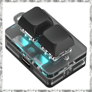 [I O J E]  Mini 2 Key Keypad Copy Paste Hot Swap Games One Key Password Mechanical Key Accessories f
