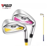 🇲🇾 New Design PGM Golf Kid Iron 7 (95-135cm) Age 3 to 12 - Boy or Girl, Junior, Kid, Youth Golf Club