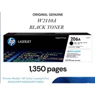 HP 206A Original Toner Cartridge/ W2110A Black W2111A LK