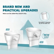 Food Grade Silicone Flour Funnel for KitchenAid Mixer Silicone KitchenAid Mixer Accessory ElBarley