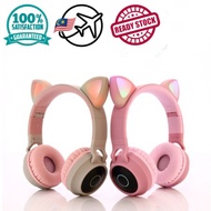 Kids Adjustable Foldable Bluetooth Headphone Rechargeable Headset With Microphone Gaming Headset Mob