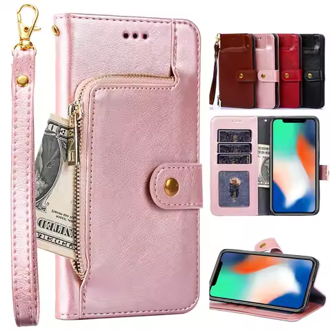 Leather Case For Vivo Y73S Y74S Y76 Y76S Y77 Y77e Y78 Plus 5G Y95 Y93 Lite Y91 Y100 Magnetic Flip Mu