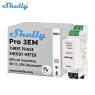 Shelly Pro 3EM DIN Mountable 3 Phase Energy Meter Photovoltaic Rady Reports Accumulat Energy Instant