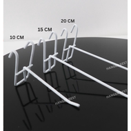 Single Ram Putih Cantolan Aksesoris Display 10 cm / Display Cantolan / Hijang Hiasan / Wire Grid