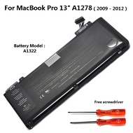 A1322 Battery For MacB00k Pro 13" Laptop Notebook A1278 ( 2009 - 2012 ) @ MC700 MC374 MB990