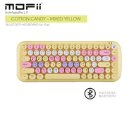 (แป้นพิทพ์สกรีนไทย) MOFii COTTON CANDY Multi-Device Bluetooth Keyboard แป้นพิมพ์สายไหม น่ารักใช้ได้ท