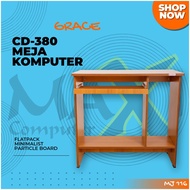 Grace CD-380 Particle Board HPL Minimalist Wood Motif Computer Desk