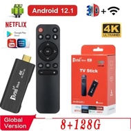 2025 TV Stick TV98 5G WIFI 4K Smart TV Stick TV BOX Android 12.1 8gb+128gb TV Stick Unlock Netflix/Y
