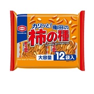 [Kameda] Japanese Snacks Kameda Seika Persimmon Seed Rice Crackers 12 Packs Peanut Snacks Snacks Sna