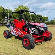 Go-kart empat roda untuk dewasa, go-kart elektrik dan bertenaga petrol untuk kanak-kanak dan ibu bap