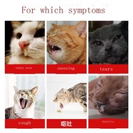 【Ready stock】✈◆Dog cold medicine cat cough sneezing retching kennel cough asthma relieving cough ant