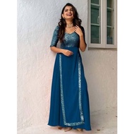 Georgette Sequence Gown By Inaaya Fabric