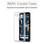 [SG] Google Pixel 2 XL / 2 - Imak Crystal Clear Hard Case Casing Cover Full Coverage Shock Resistant Transparent