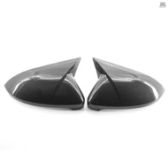2PCS Side Mirror Cover Trim Replacement For VW Golf 7 7.5 MK7 7.5 GTI R 14-19  Tolomall