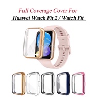 Huawei Watch Fit 2 / Huawei Watch Fit / Huawei Watch Fit SE Full Coverage TPU Cover Smart Watch Fit2 Screen Protector