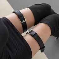 2PCS Sexy Fashion Buckle Garters Leather Garter For Women Y2K Thigh Garter Gothic Clothing Accessori