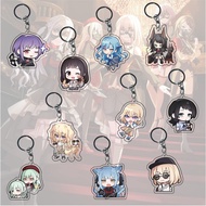 GANTUNGAN Ave Mujica Keychain - Misumi Uika - Keychain Souvenir Togawa Sakiko - Wakaba Mutsumi