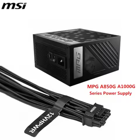 2x8P CPU to PCIE 5.0 12VHPWR 12+4Pin 16Pin ATX3.0 600W 4090 GPU Modular Power Supply Cable for MSI M