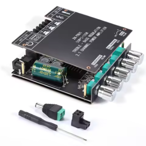 FEDI-ZK-TB21 2.1 Channel Amplifier High And Low Pitch Subwoofer Digital Amplifier Board