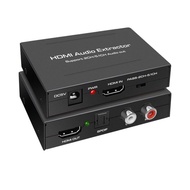 HDMI AUDIO EXTRACTOR CONVERTER HDMI TO HDMI +audio spdif +Rca