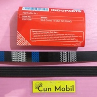 Cnml Ribt belt van belt Indoparts 6PK 1820wing Cortez 1.8 ALT AC PS