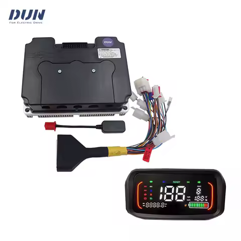 FarDriver ND721000 V2 500A Peak 1000A BLDC Controller Motherboard with N7 N1S One-line Display for 6