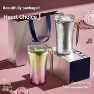 [Quick Shipping] BY333 Pure Titanium Insulated Coffee Cup One Cup Double Drinking Titanium Water Cup