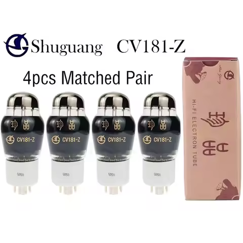 SHUGUANG CV181-Z CV181Z Vacuum Tube Treasures Replace 6SN7 6H8C 6N8P CV181 Electron Tube Amp HIFI Au