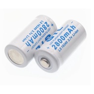 GTL 3.7V 2800mAh Lithium Li-ion 16340 Baterai CR123A Baterai Isi Ulang 3.7V CR123 untuk Lase