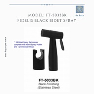 Fidelis Bidet Spray Stainless Steel FT-5033BK