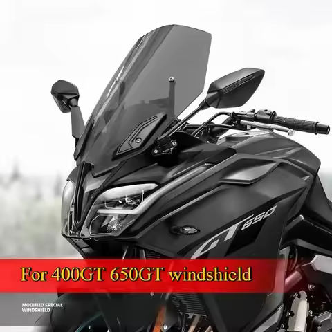 For CFMOTO CF400 650GT 400 GT 650 GT Front Windshield Modification Spoiler Windshield Protector for 