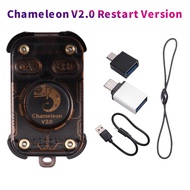 Restartable Chameleon Ultra V2.0 125Khz 13.56Mhz NFC RFID Smart Chip Reader Emulator Duplicator Card