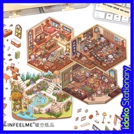 Idako 3D Sticker Miniature [Today Opening Series] Vol.2 3d sticker scene 3D Landscaping Sticker Hand