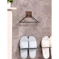 簡易鞋架托鞋托墻上粘的粘貼式壁掛拖鞋架衛生間浴室三角鐵鞋架