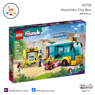 LEGO Friends 41759 Heartlake City Bus (480 Pieces) สำหรับเด็กอายุ 7 ปีขึ้นไป Brick Toy ตัวต่อ เลโก้ 
